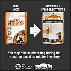 PureBites Duck Freeze-Dried Raw Cat Treats, 1.05-oz bag slide 2 of 7