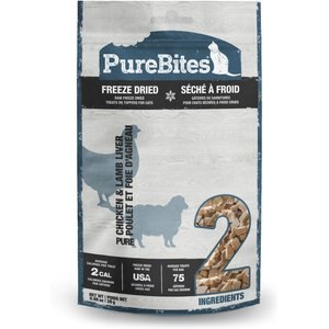 PureBites Chicken Breast & Lamb Freeze-Dried Raw Cat Treats, 0.98-oz bag