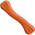 Jolly Pets Jolly Bone Dog Toy, Orange, 9-in