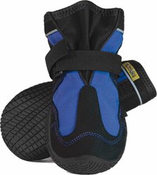 Muttluks Snow Mushers Winter Dog Boot, 2 Boots, Blue, 4