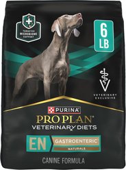 Purina Pro Plan Veterinary Diets EN Gastroenteric Naturals Dry Dog Food, 6-lb bag