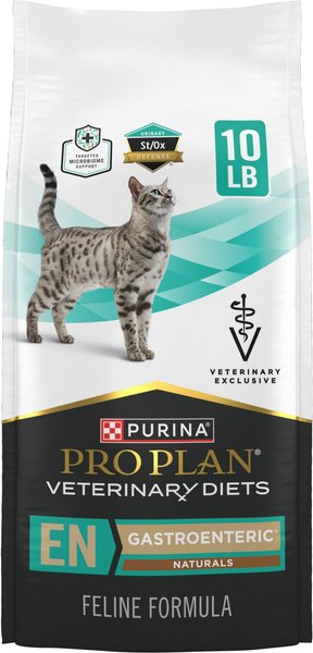 Purina Pro Plan Veterinary Diets EN Gastroenteric Naturals Dry Cat Food, 10-lb bag slide 1 of 10