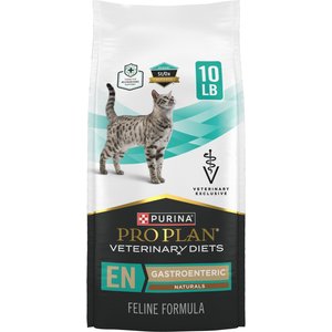 Purina Pro Plan Veterinary Diets EN Gastroenteric Naturals Dry Cat Food, 10-lb bag