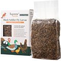 Supreme Grubs Black Soldier Fly Larvae Poultry Treats, 1-lb bag