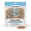Icelandic+ Mini Cod Fish Chips Dehydrated Dog Treats, 9-oz bag