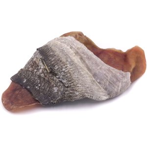 Icelandic+ Whole USA Pig Ear with Cod Skin Dog Treat, 1.6-oz