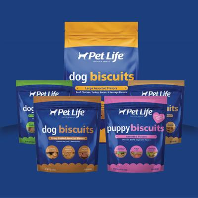 Show full view: Pet Life Gravy Basted Biscuits Dog Treats, 4-lb bag slide 5 of 8