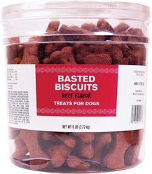 Pet Life Beef Basted Flavor Biscuits Dog Treats, 6-lb bag