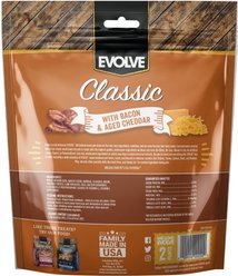 Evolve Classic Small Batch Bacon & Cheddar Biscuits Dog Treats, 16-oz bag slide 2 of 4
