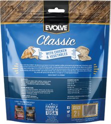 Evolve Classic Small Batch Chicken & Vegetables Biscuits Dog Treats, 16-oz bag slide 2 of 7