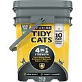 Tidy Cats 4-in-1 Scented Clumping Clay Cat Litter, 35-lb pail
