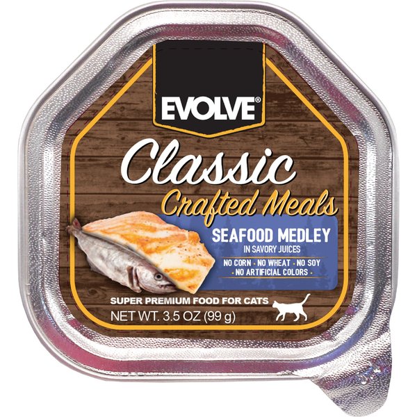 EVOLVE Evolve Classic Crafted Meals Salmon Recipe Pate Wet Cat