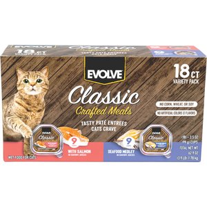 EVOLVE Classic Deboned Salmon Rice Sweet Potato Formula Dry Cat