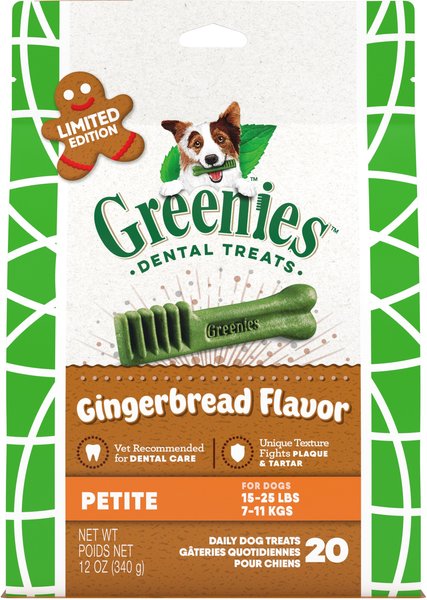 Greenies petite dental dog treats 60 count best sale