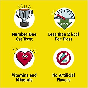 Temptations MixUps Tasty Human, Chicken, Liver & Beef Flavors Soft & Crunchy Cat Treats, 16-oz tub