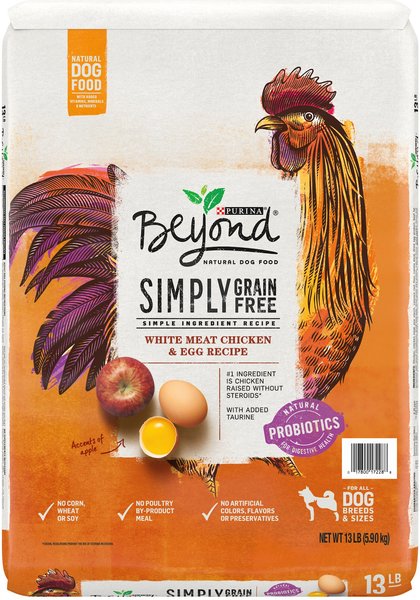 PURINA BEYOND Natural Grain Free White Meat Chicken Egg Recipe