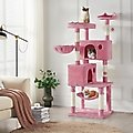 Yaheetech Multi-Level 64.5-in Plush Cat Tree & Condo