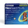 NexGard PLUS Chew for Dogs, 8.1-17 lbs. (Green Box) 6 Chews (6-mos. supply)