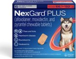 NexGard PLUS Chew for Dogs, 66.1-132 lbs. (Red Box) 6 Chews (6-mos. supply)