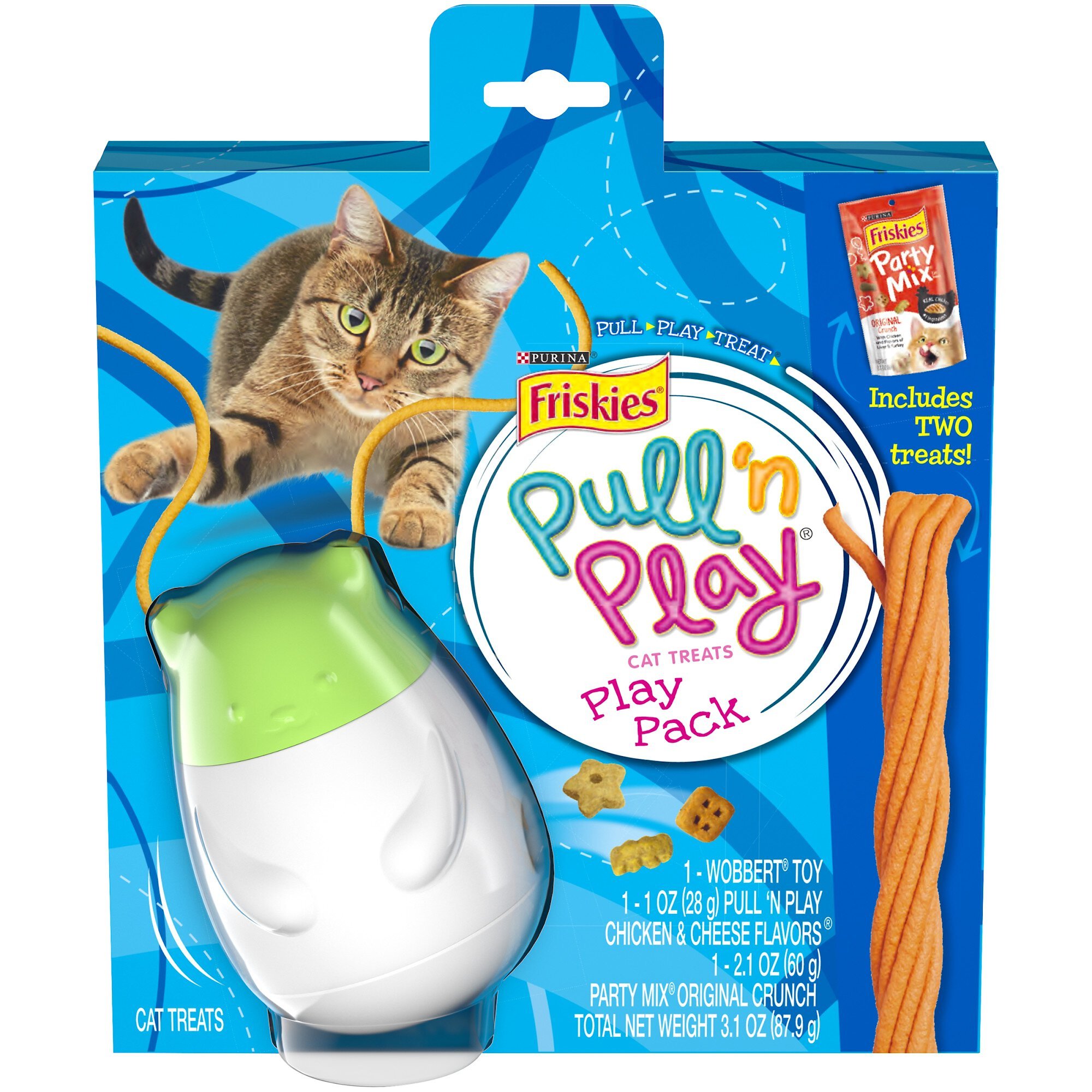 Friskies cat sales treat toy