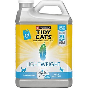 Tidy Cats Lightweight Glade Scented Clumping Clay Cat Litter, 8.5-lb jug