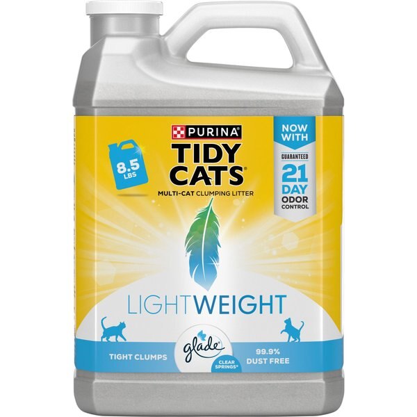 TIDY CATS Glade Tough Scented Clumping Clay Cat Litter, 20lb jug
