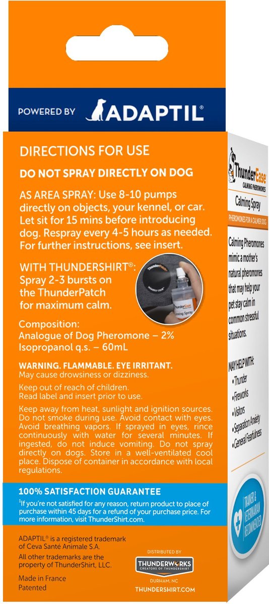 Thunder spray 2024 for dogs