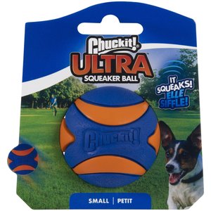 Chuckit! Ultra Squeaker Ball Tough Dog Toy, Small