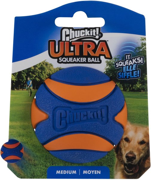 Chuckit! Ultra Squeaker Ball Dog Toy, Medium slide 1 of 9