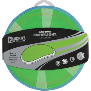 Chuckit! Paraflight Max Glow Dog Toy, Large