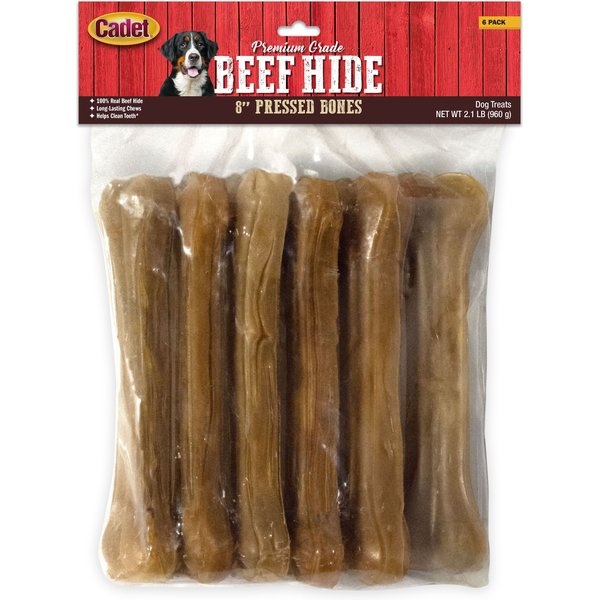 TOP DOG CHEWS Buffalo Beef Cheek Rolls Dog Treat, 5 count, 1012 inches