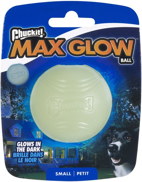 Chuckit! Max Glow Ball Dog Toy, Small slide 1 of 8