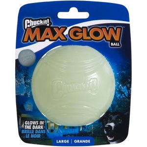 Chuckit! Max Glow Ball Dog Toy, Large