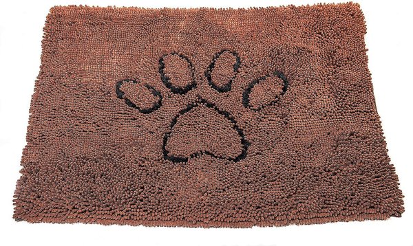 Dog Gone Smart Dirty Dog Doormat, Brown, Large slide 1 of 5