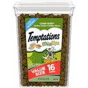Temptations MixUps Catnip Fever Flavor Soft & Crunchy Cat Treats, 16-oz tub