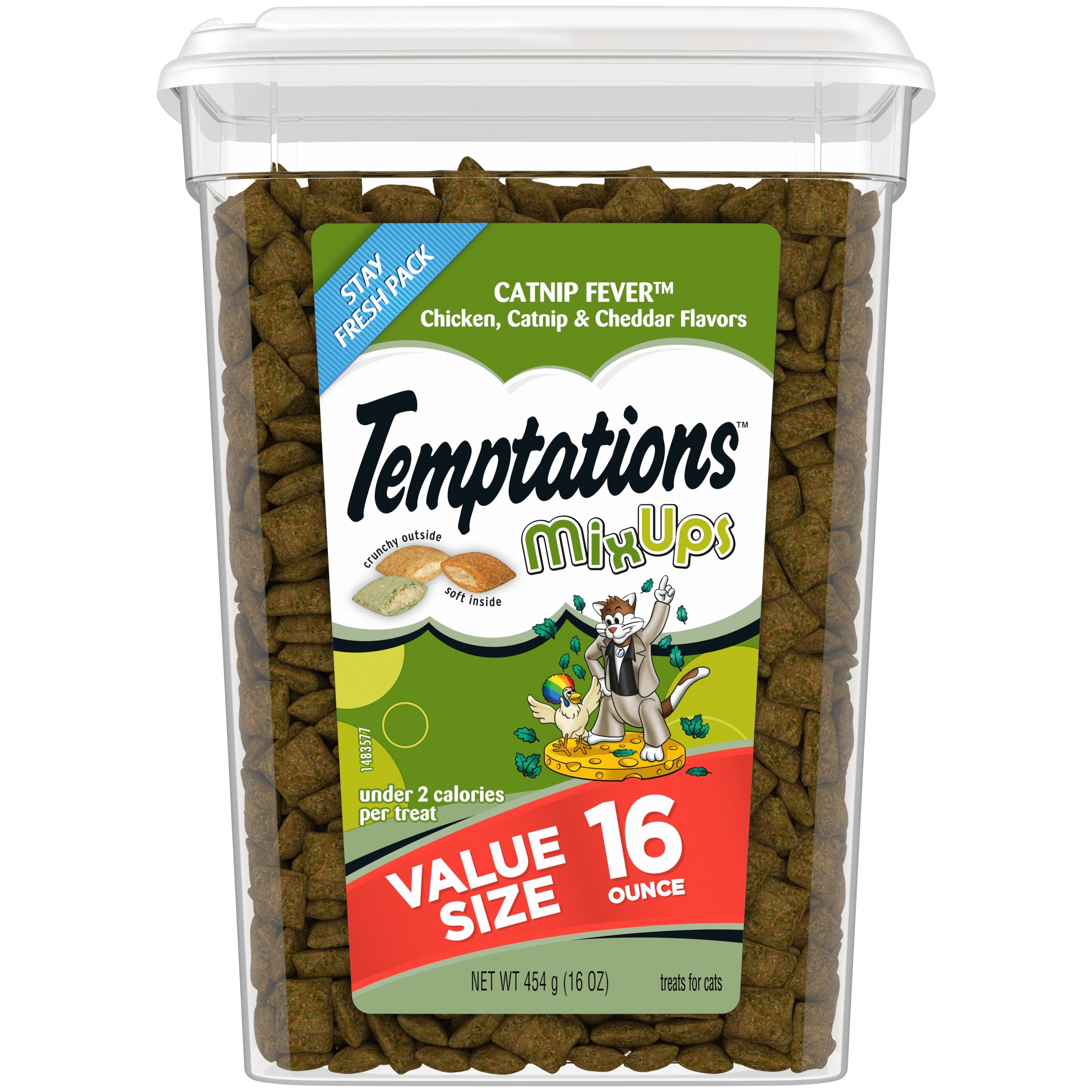 Is there Temptation Catnip Fever Cat Treats with the “Hairball Control