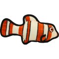 Tuffy's Ocean Creatures Fish Squeaky Plush Dog Toy, Orange