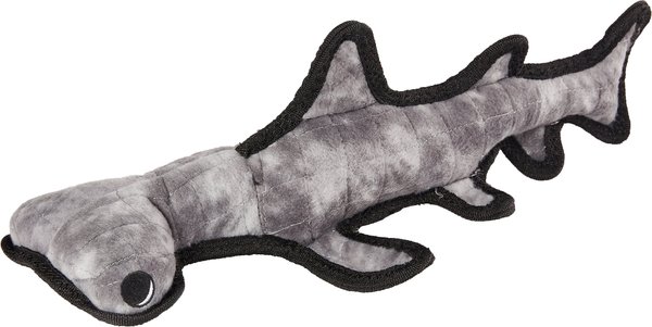 Tuffy's Ocean Creatures Hammerhead Squeaky Plush Dog Toy slide 1 of 8