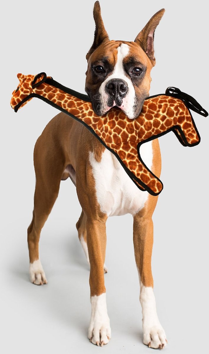TUFFY'S Zoo Giraffe Plush Dog Toy