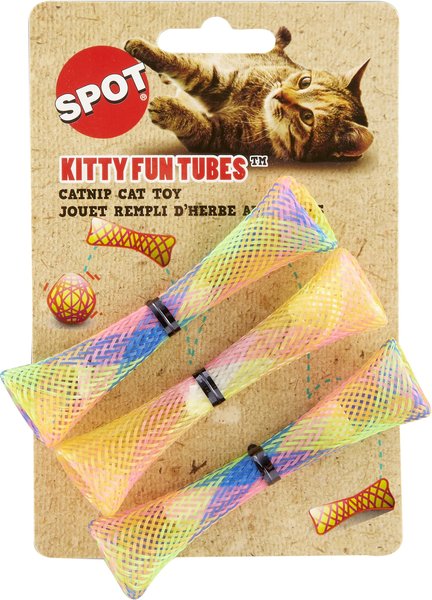 Ethical Pet Kitty Fun Tubes Cat Toy, 3 count, 3.25-in slide 1 of 5