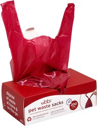 Ubbi Poop Bags with Handles, Scented, 200 count