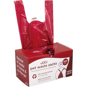 Ubbi Poop Bags with Handles, Scented, 400 count