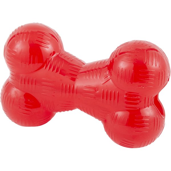 Ethical Red Play Strong Rubber Trident Dog Toy 6 in