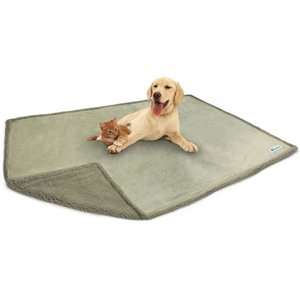 PetAmi Waterproof Couch Cat & Dog Blanket, Taupe, Queen 