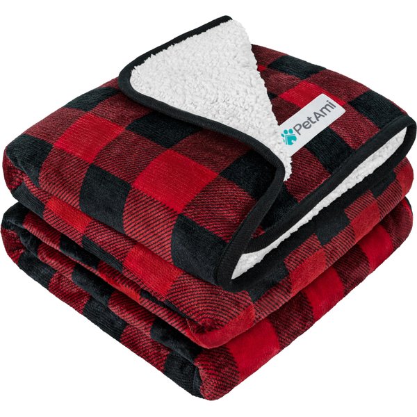 BUDDYREST Soothe Weighted Dog Blanket, Mocha, Medium