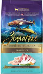 Zignature Whitefish Limited Ingredient Formula Dry Dog Food, 25-lb bag