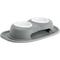 Show in main carousel: WeatherTech Double High Poly Bowl Cat & Dog Pet Feeding System, Dark Grey, 8-oz/3-in slide 1 of 2