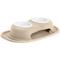 Show in main carousel: WeatherTech Double High Poly Bowl Cat & Dog Pet Feeding System, Tan, 8-oz/3-in slide 1 of 4