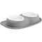 Show in main carousel: WeatherTech Double Low Poly Bowl Cat & Dog Pet Feeding System, Dark Grey, 96-oz/3-in slide 1 of 3