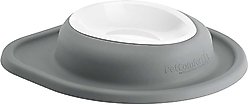 WeatherTech Single Low Poly Bowl Cat & Dog Pet Feeding System, Dark Grey, 16-oz/2-in slide 1 of 4